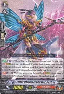 Flame Column Eradicator, Castres - G-BT12: Dragon King's Awakening - Cardfight Vanguard card