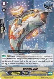 Efficient Carp - G-BT12: Dragon King's Awakening - Cardfight Vanguard card