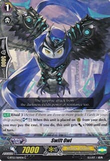 Swift Owl - G-BT12: Dragon King's Awakening - Cardfight Vanguard card