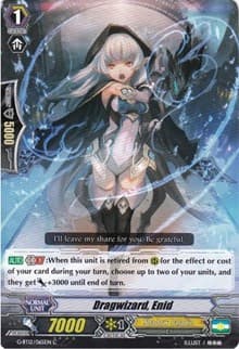 Dragwizard, Enid - G-BT12: Dragon King's Awakening - Cardfight Vanguard card