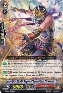 Stealth Rogue of Detonation, Teruyoshi - G-BT12: Dragon King's Awakening - Cardfight Vanguard card