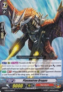 Plasmatron Dragon - G-BT12: Dragon King's Awakening - Cardfight Vanguard card