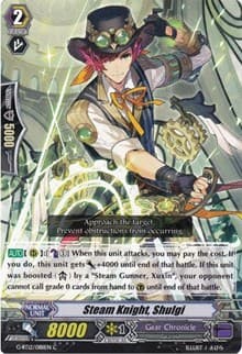 Steam Knight, Shulgi - G-BT12: Dragon King's Awakening - Cardfight Vanguard card