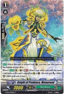 Knight of Prudence, Memoreed - G-BT12: Dragon King's Awakening - Cardfight Vanguard card