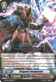 Dragonic Vanquisher - G-BT12: Dragon King's Awakening - Cardfight Vanguard card