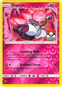 Diancie - 94/147 (Pokemon League) - League & Championship Cards - Pokemon card