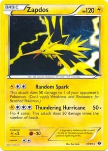 Zapdos - 41/99 (Next Destinies) - Blister Exclusives - Pokemon card
