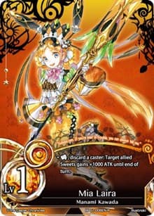 Mia Laira - The Magic Battle Begins - The Caster Chronicles card