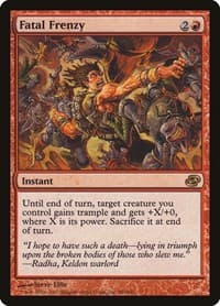 Fatal Frenzy - Planar Chaos - Magic: The Gathering card
