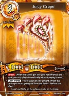 Juicy Crepe - The Magic Battle Begins - The Caster Chronicles card
