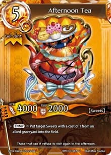 Afternoon Tea - The Magic Battle Begins - The Caster Chronicles card