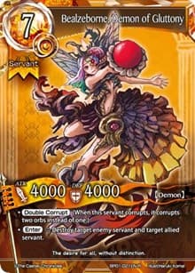 Bealzeborne, Demon of Gluttony - The Magic Battle Begins - The Caster Chronicles card