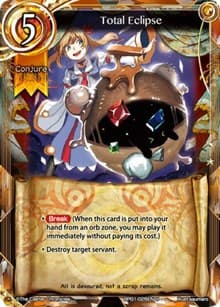 Total Eclipse - The Magic Battle Begins - The Caster Chronicles card