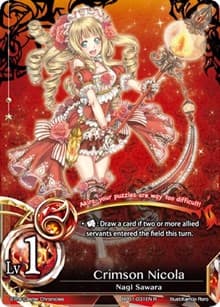 Crimson Nicola - The Magic Battle Begins - The Caster Chronicles card