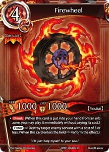 Firewheel - The Magic Battle Begins - The Caster Chronicles card