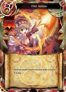 Fire Arrow - The Magic Battle Begins - The Caster Chronicles card