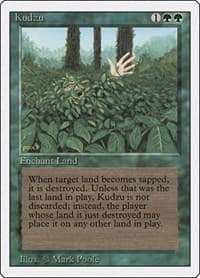 Kudzu - Revised Edition - Magic: The Gathering card
