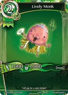 Lively Monk - The Magic Battle Begins - The Caster Chronicles card