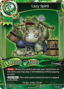 Lazy Spirit - The Magic Battle Begins - The Caster Chronicles card