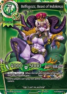 Belfegozz, Beast of Indolence - The Magic Battle Begins - The Caster Chronicles card
