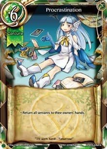 Procrastination - The Magic Battle Begins - The Caster Chronicles card