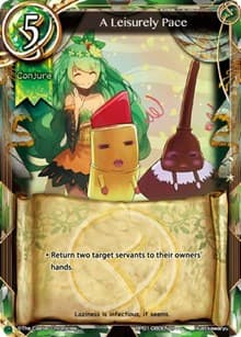A Leisurely Pace - The Magic Battle Begins - The Caster Chronicles card