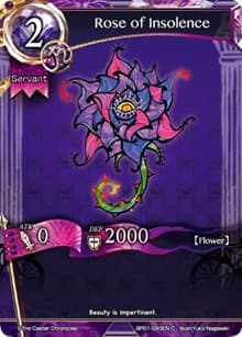 Rose of Insolence - The Magic Battle Begins - The Caster Chronicles card