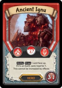 Ancient Ignu (Unclaimed) - Awakening - Lightseekers TCG card
