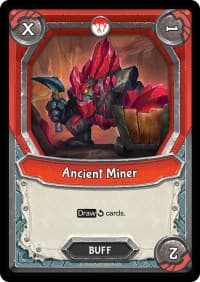 Ancient Miner (Claimed) - Awakening - Lightseekers TCG card