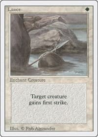 Lance - Revised Edition - Magic: The Gathering card