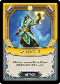 Astral Priest (Unclaimed) - Awakening - Lightseekers TCG card