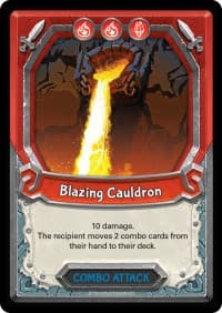 Blazing Cauldron (Claimed) - Awakening - Lightseekers TCG card