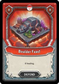 Boulder Feast (Claimed) - Awakening - Lightseekers TCG card