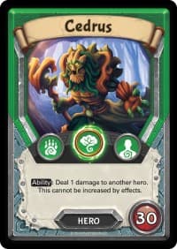 Cedrus (Claimed) - Awakening - Lightseekers TCG card