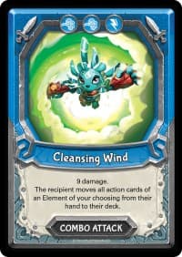 Cleansing Wind (Claimed) - Awakening - Lightseekers TCG card