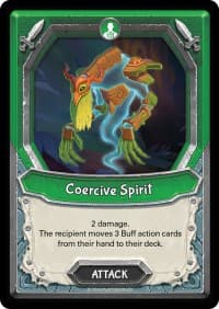 Coercive Spirit (Unclaimed) - Awakening - Lightseekers TCG card
