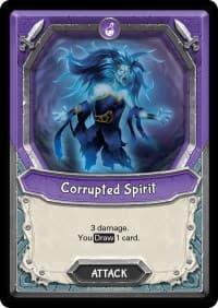 Corrupted Spirit (Unclaimed) - Awakening - Lightseekers TCG card