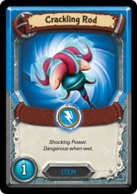 Crackling Rod (Unclaimed) - Awakening - Lightseekers TCG card