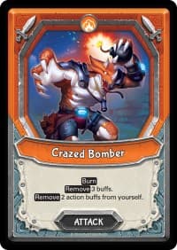 Crazed Bomber (Claimed) - Awakening - Lightseekers TCG card