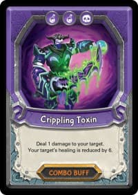 Crippling Toxin (Claimed) - Awakening - Lightseekers TCG card