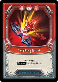 Crushing Blow (Unclaimed) - Awakening - Lightseekers TCG card