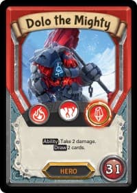 Dolo the Mighty (Claimed) - Awakening - Lightseekers TCG card