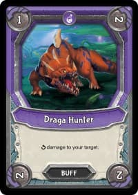 Draga Hunter (Unclaimed) - Awakening - Lightseekers TCG card