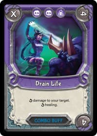 Drain Life (Unclaimed) - Awakening - Lightseekers TCG card