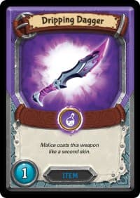 Dripping Dagger (Unclaimed) - Awakening - Lightseekers TCG card