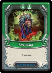 Feral Rage (Unclaimed) - Awakening - Lightseekers TCG card