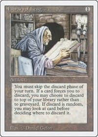 Library of Leng - Revised Edition - Magic: The Gathering card