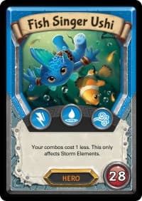 Fish Singer Ushi (Unclaimed) - Awakening - Lightseekers TCG card