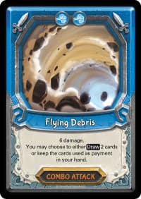 Flying Debris (Unclaimed) - Awakening - Lightseekers TCG card