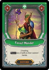 Forest Mender (Unclaimed) - Awakening - Lightseekers TCG card